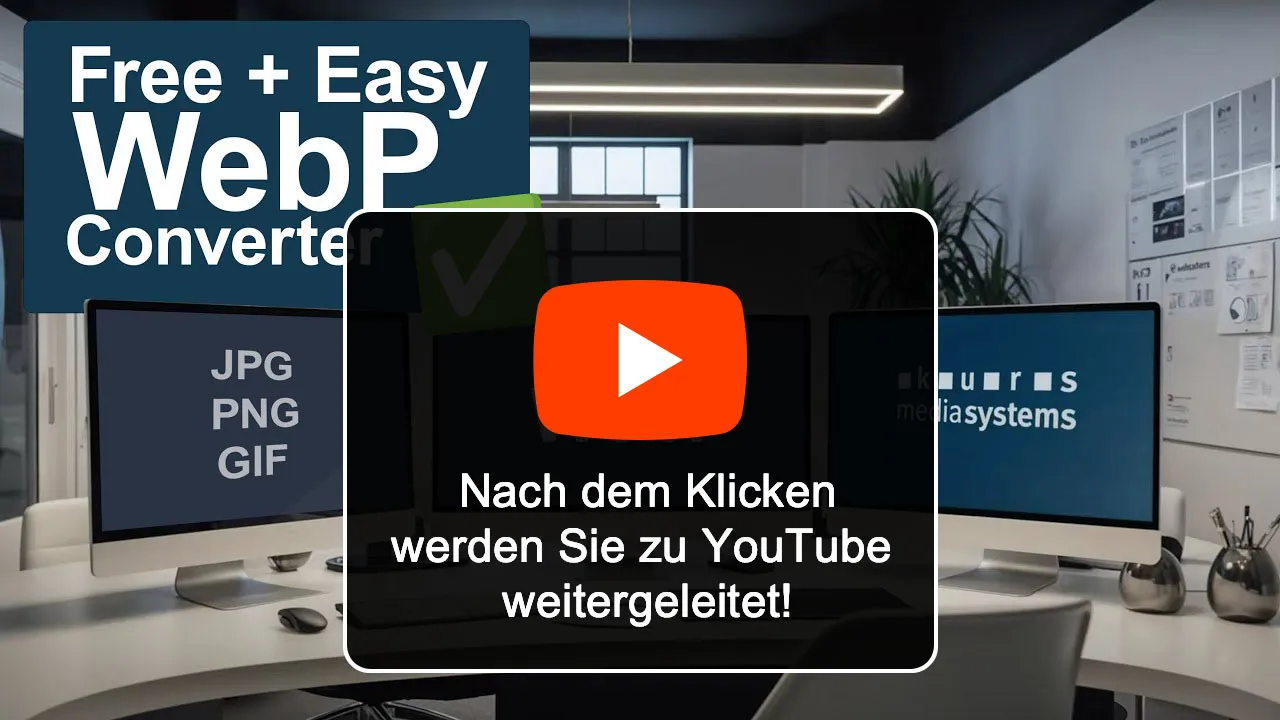 WebP Converter: YouTube Preview